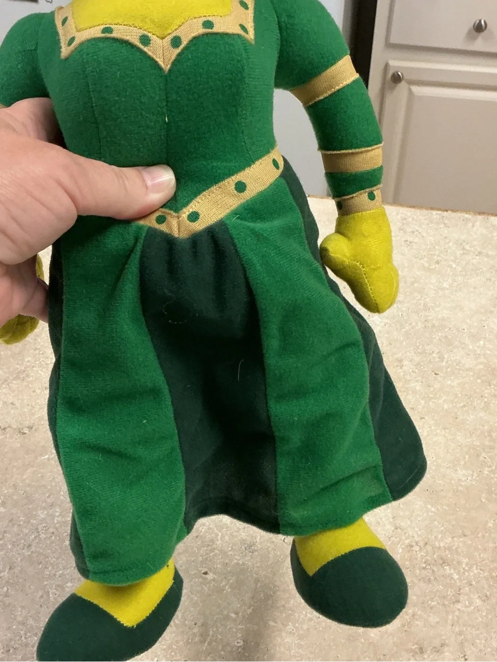 Shrek Vintage 2004 Princess Fiona Plush Doll By Nanco 16”